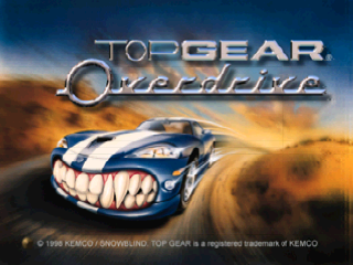 Top Gear Overdrive (USA) In game screenshot